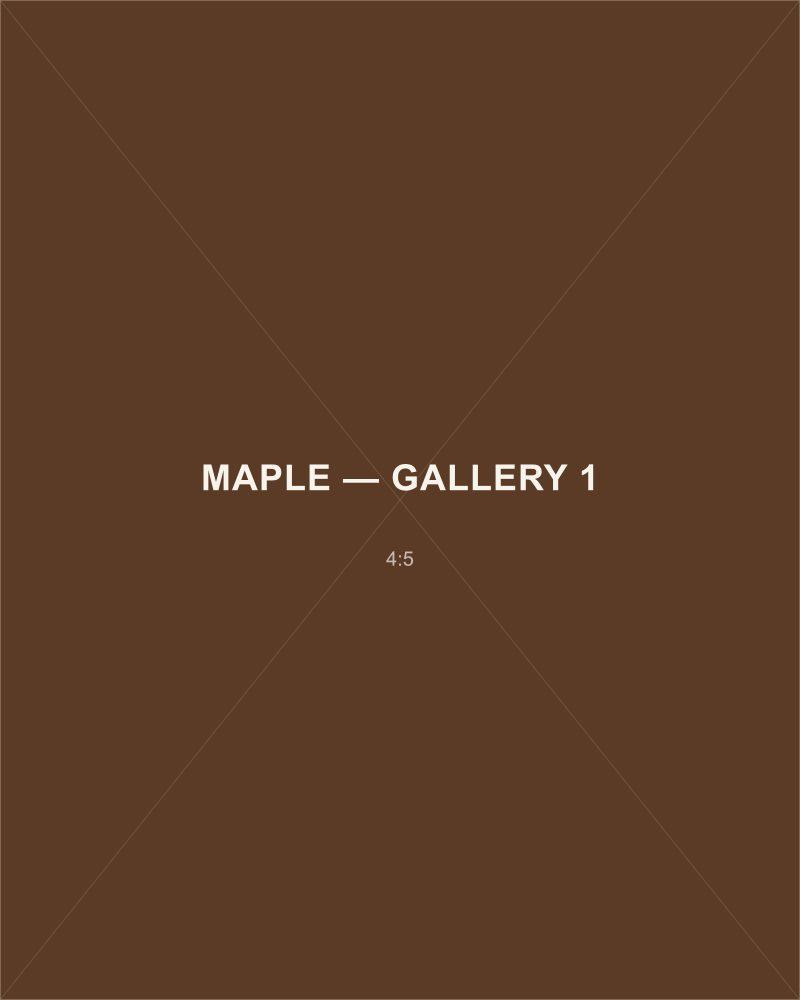 Maple — fotogalerij